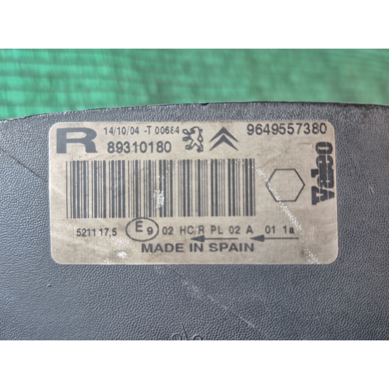 Recambio de faro derecho para citroën xsara picasso (n68) 1.8 16v referencia OEM IAM   