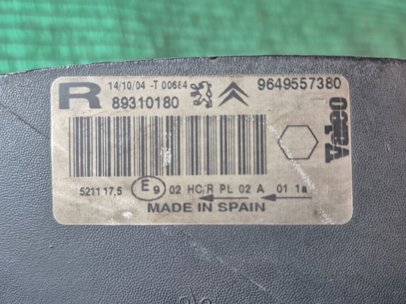 Recambio de faro derecho para citroën xsara picasso (n68) 1.8 16v referencia OEM IAM   