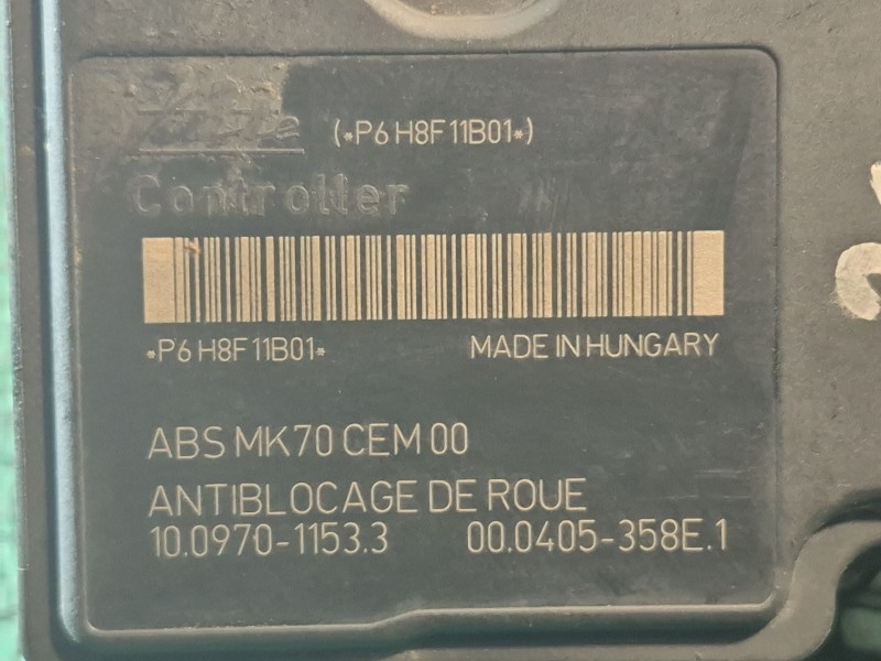 Recambio de abs para peugeot 207 cc (wd_) 1.6 hdi referencia OEM IAM   