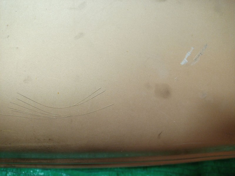 Recambio de paragolpes trasero para chevrolet alero 2.4 16v referencia OEM IAM   