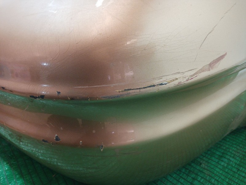 Recambio de paragolpes trasero para chevrolet alero 2.4 16v referencia OEM IAM   