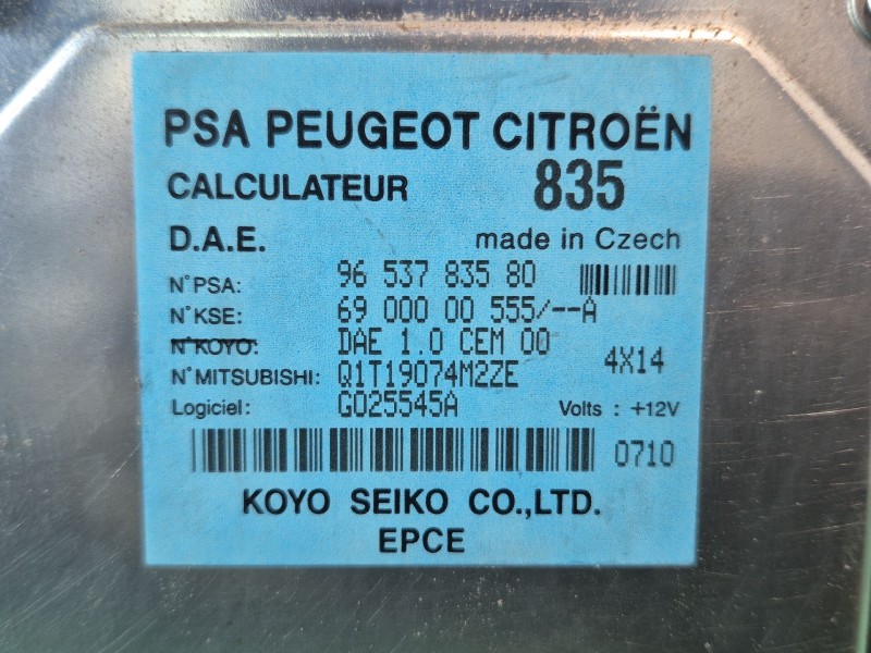 Recambio de modulo electronico para citroën c2 (jm_) 1.4 referencia OEM IAM   