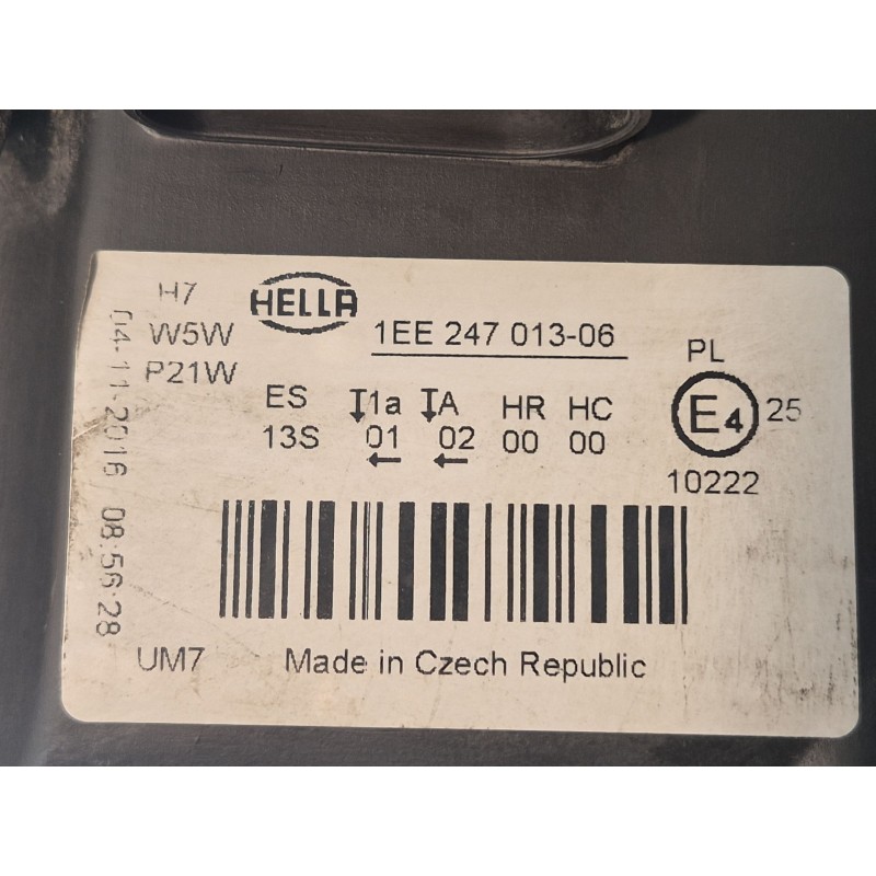 Recambio de faro derecho para volkswagen golf plus v (5m1, 521) 1.6 referencia OEM IAM   