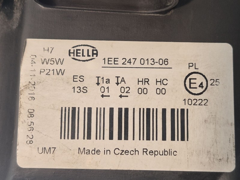 Recambio de faro derecho para volkswagen golf plus v (5m1, 521) 1.6 referencia OEM IAM   