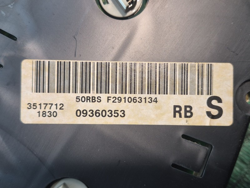 Recambio de cuadro instrumentos para chevrolet alero 2.4 16v referencia OEM IAM   