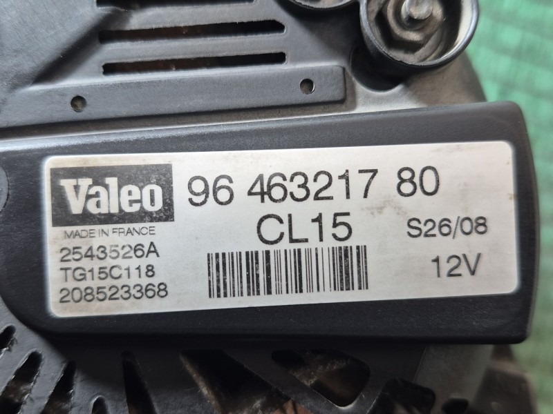 Recambio de alternador para peugeot 207 cc (wd_) 1.6 hdi referencia OEM IAM   