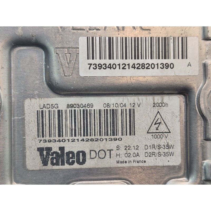 Recambio de faro derecho para dacia dokker monospace (ke_) 1.5 dci / blue dci 75 (keaj, keah, kejw) referencia OEM IAM 89030469 