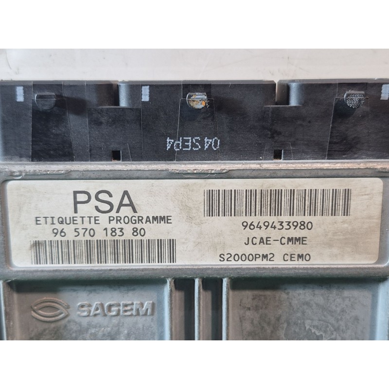 Recambio de centralita motor uce para citroën c2 (jm_) 1.4 referencia OEM IAM   