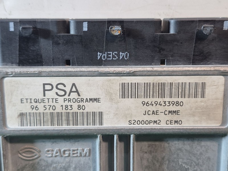 Recambio de centralita motor uce para citroën c2 (jm_) 1.4 referencia OEM IAM   