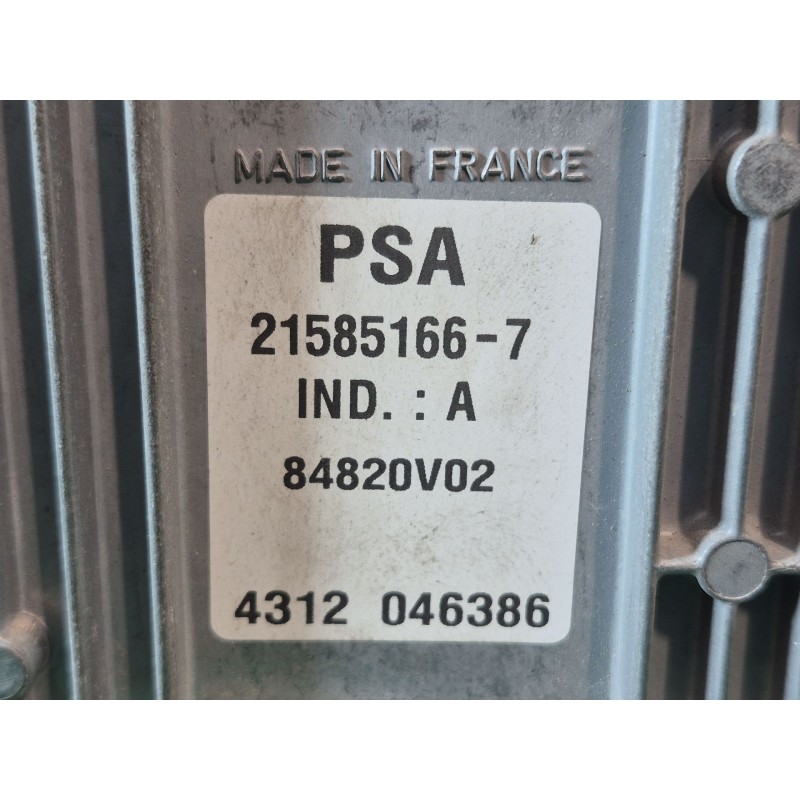 Recambio de centralita motor uce para citroën c2 (jm_) 1.4 referencia OEM IAM   