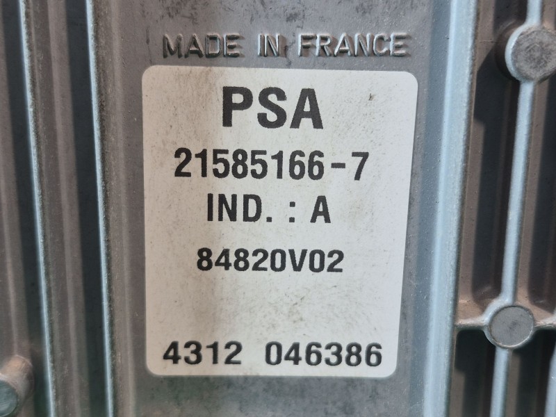Recambio de centralita motor uce para citroën c2 (jm_) 1.4 referencia OEM IAM   