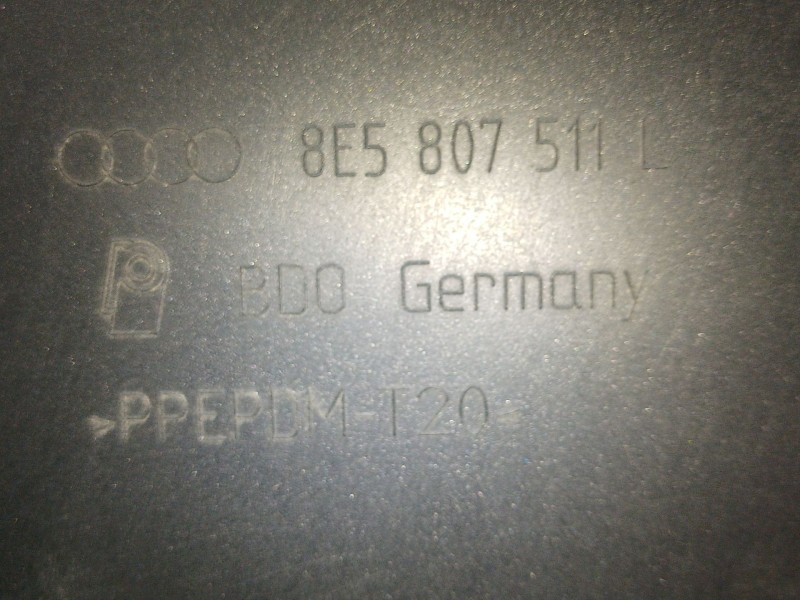Recambio de paragolpes trasero para audi a4 b7 (8ec) 2.0 referencia OEM IAM   