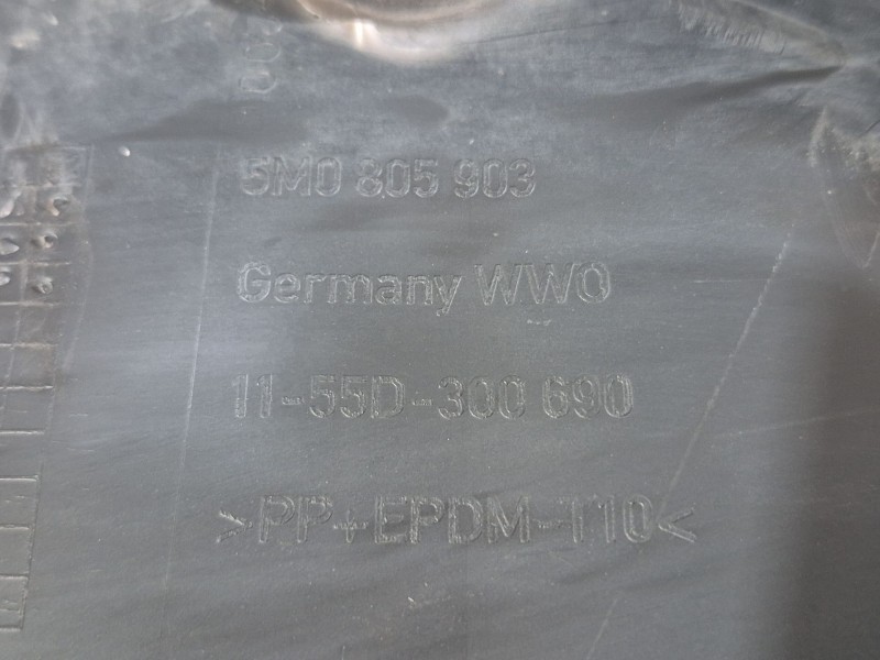 Recambio de paragolpes delantero para volkswagen golf plus v (5m1, 521) 1.6 referencia OEM IAM   