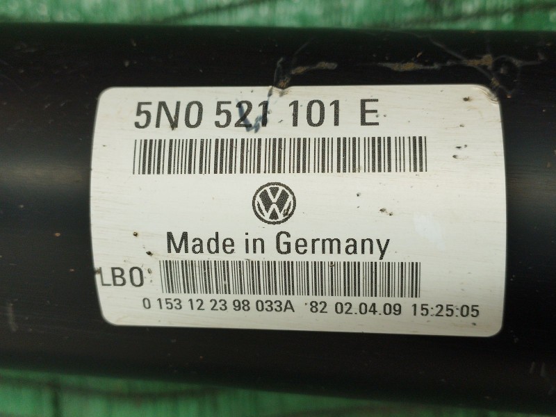 Recambio de transmision central para volkswagen tiguan (5n_) 2.0 tdi referencia OEM IAM   
