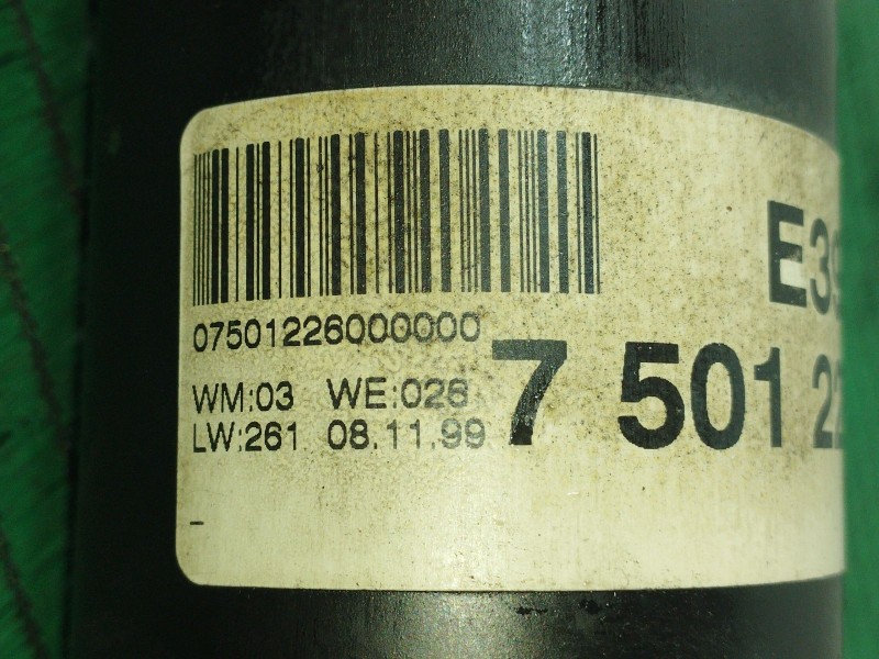 Recambio de transmision central para bmw 5 (e39) 530 d referencia OEM IAM   