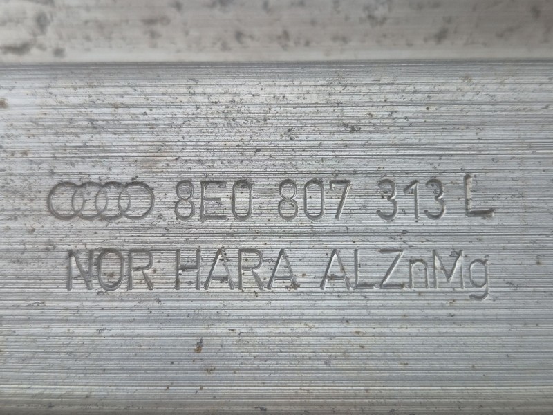 Recambio de refuerzo paragolpes trasero para audi a4 b7 (8ec) 2.0 referencia OEM IAM   