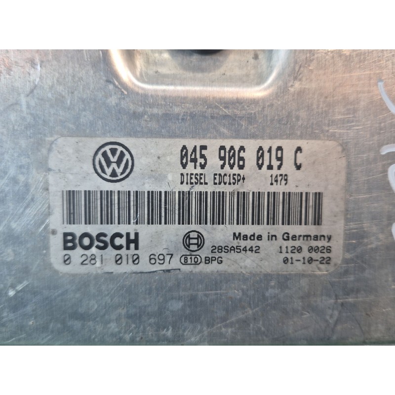 Recambio de centralita motor uce para volkswagen polo (6n2) 1.4 tdi referencia OEM IAM   