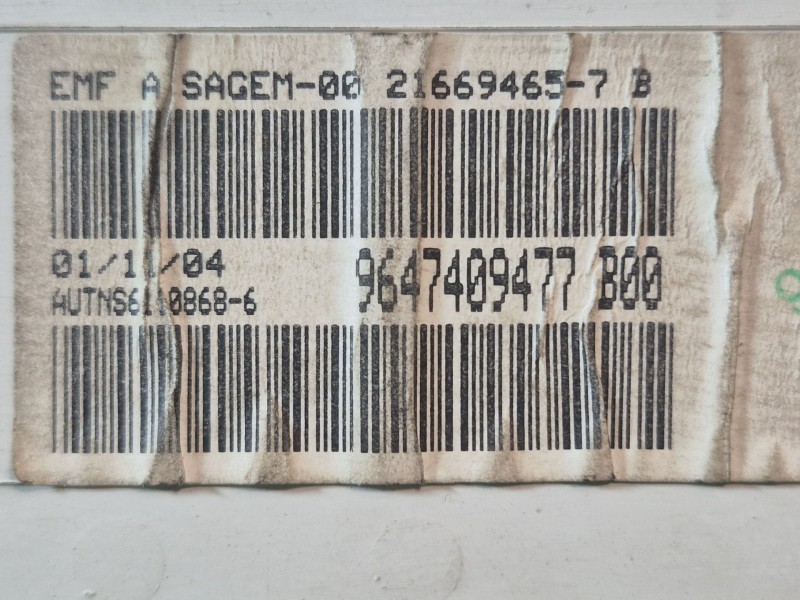 Recambio de pantalla multifuncion para citroën c2 (jm_) 1.4 referencia OEM IAM   