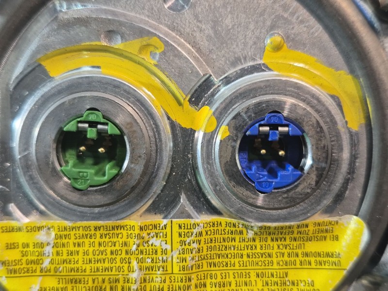 Recambio de airbag volante para peugeot 807 (eb_) 2.0 hdi referencia OEM IAM   