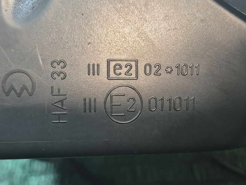 Recambio de retrovisor derecho para peugeot 807 (eb_) 2.0 hdi referencia OEM IAM E2011011 E2021011 E2011011