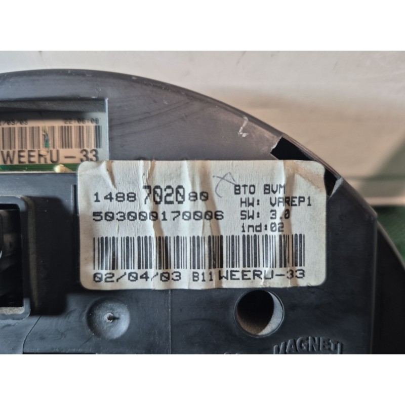 Recambio de pantalla multifuncion para peugeot 807 (eb_) 2.0 hdi referencia OEM IAM 5550001707 503000170006 1488702080