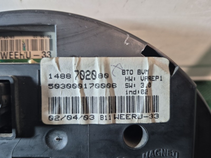 Recambio de pantalla multifuncion para peugeot 807 (eb_) 2.0 hdi referencia OEM IAM 5550001707 503000170006 1488702080