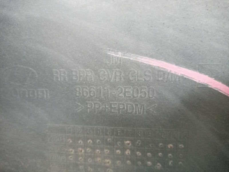 Recambio de paragolpes trasero para hyundai tucson (jm) 2.0 crdi referencia OEM IAM   