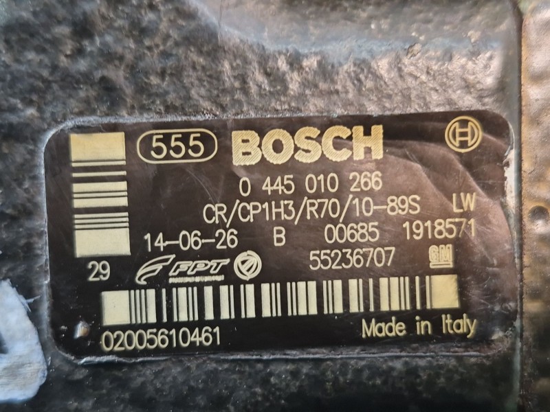 Recambio de bomba inyeccion para peugeot bipper (aa_) 1.3 hdi 75 referencia OEM IAM 0445010266 55236707 0445010266