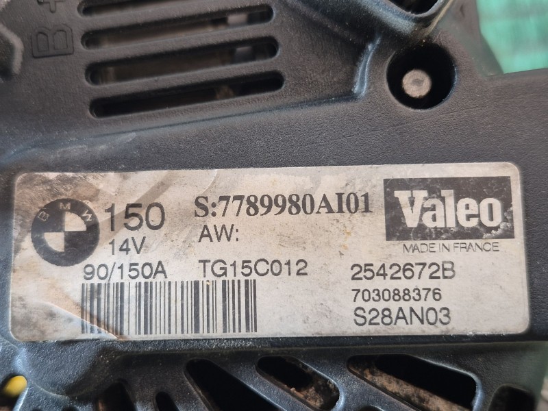 Recambio de alternador para bmw serie 3 berlina (e46) 318i referencia OEM IAM   