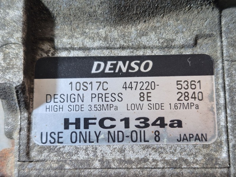 Recambio de compresor aire acondicionado para cadillac cts 3.0 referencia OEM IAM   