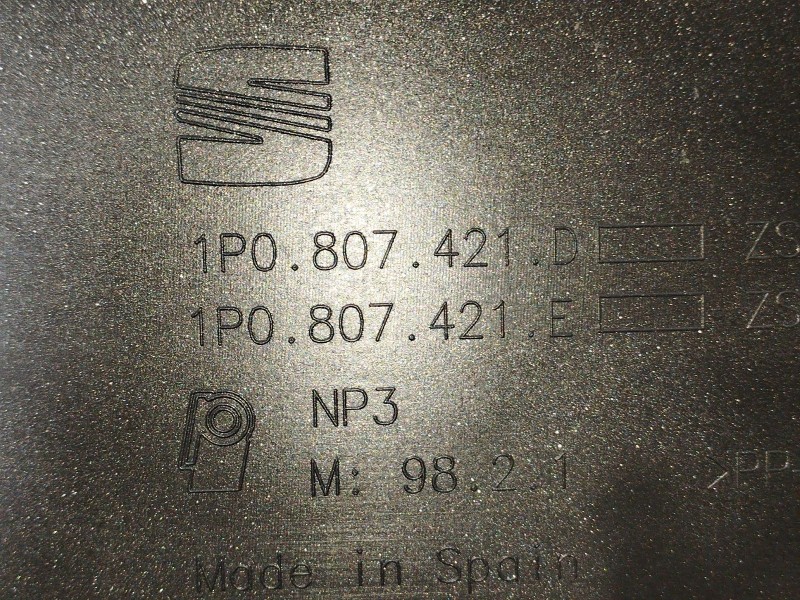 Recambio de paragolpes trasero para seat leon (1p1) 1.6 tdi referencia OEM IAM   