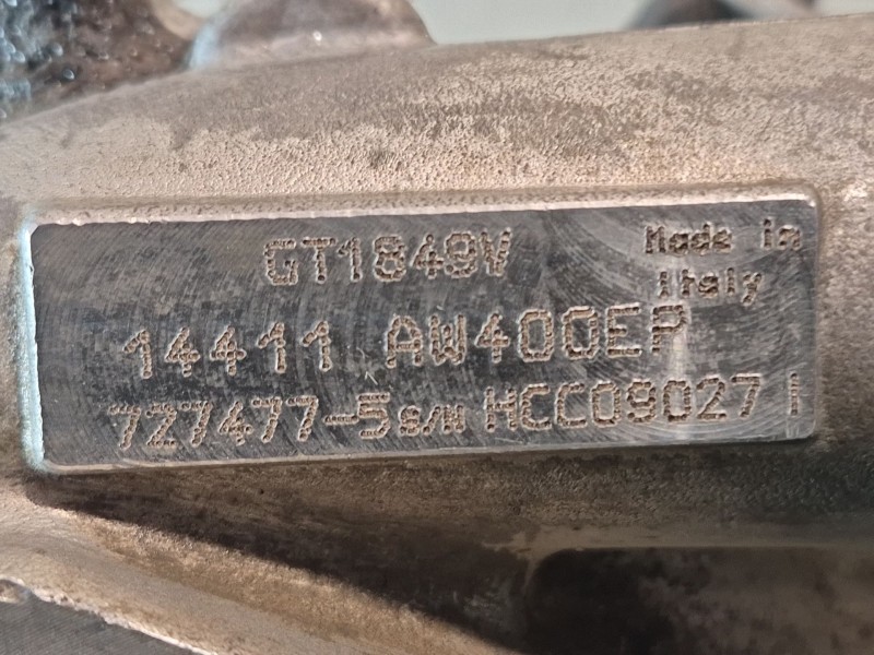 Recambio de turbocompresor para nissan x-trail (t30) comfort referencia OEM IAM   