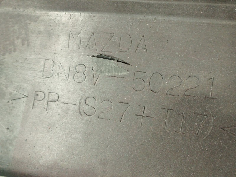 Recambio de paragolpes trasero para mazda 3 (bk) 1.6 di turbo referencia OEM IAM   