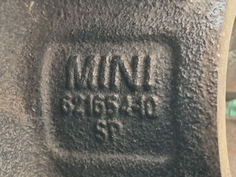 Recambio de mangueta delantera izquierda para mini mini (r50, r53) one referencia OEM IAM 62165440 62165440 62165440