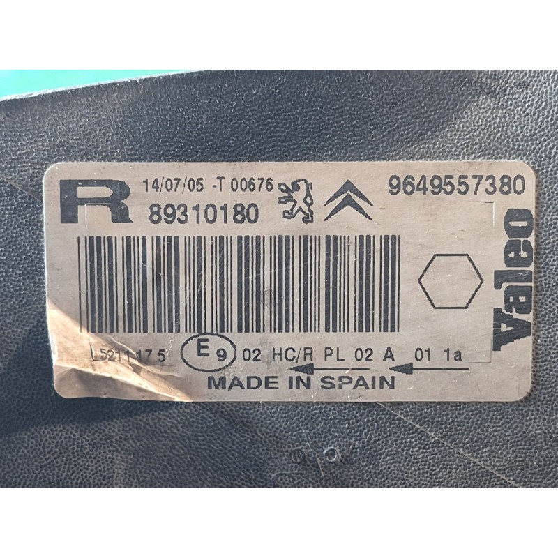 Recambio de faro derecho para citroën xsara picasso (n68) 2.0 hdi referencia OEM IAM   