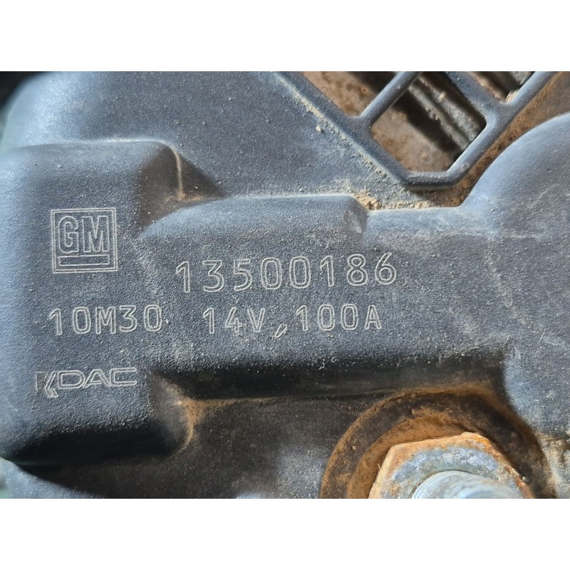 Recambio de alternador para opel astra j (p10) 1.7 cdti (68) referencia OEM IAM 13500186 13500186 13500186