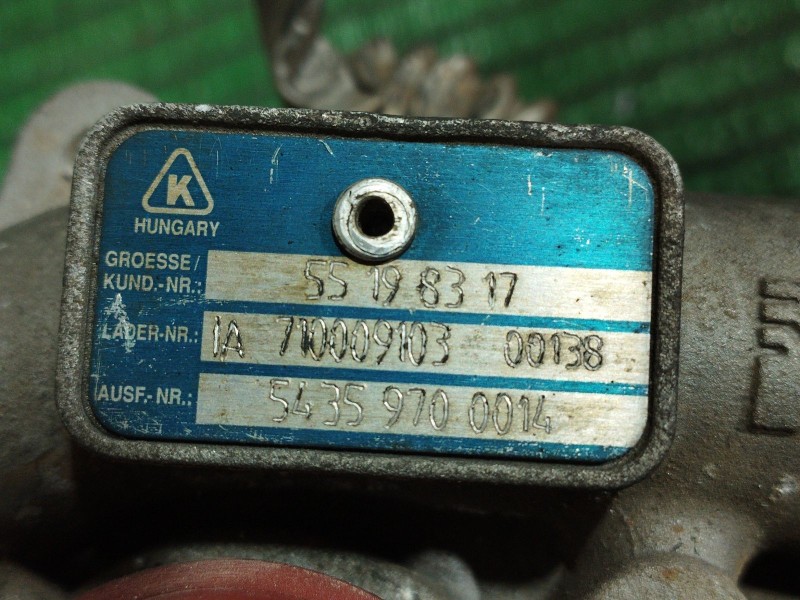 Recambio de turbocompresor para opel corsa d enjoy referencia OEM IAM   