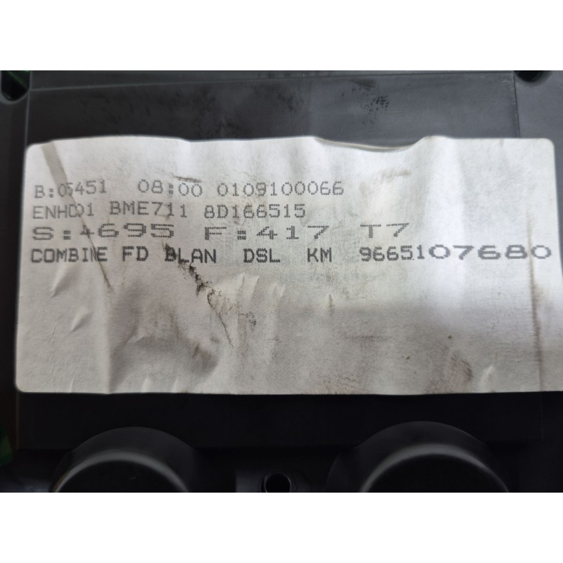 Recambio de cuadro instrumentos para peugeot 308 cc (4b_) 1.6 hdi referencia OEM IAM   