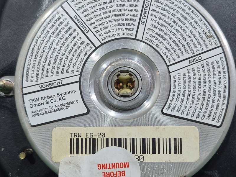 Recambio de airbag delantero derecho para mercedes-benz clase e (w210) e 280 (210.063) referencia OEM IAM   