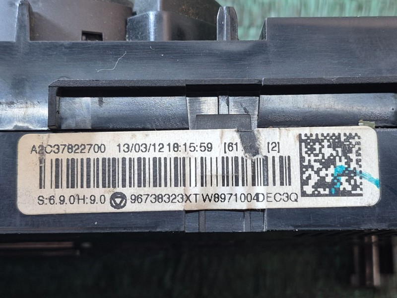 Recambio de mando climatizador para peugeot 5008 (0u_, 0e_) 1.6 hdi referencia OEM IAM   