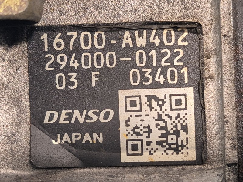 Recambio de bomba inyeccion para nissan x-trail (t30) comfort referencia OEM IAM 2940000122 16700AW402 16700AW402