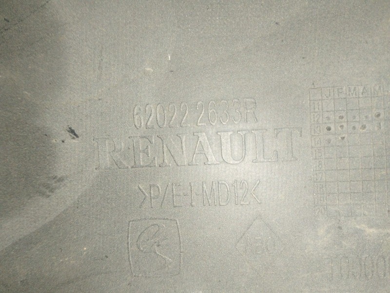 Recambio de paragolpes delantero para dacia dokker furgoneta/monovolumen 1.5 dci (feaj) referencia OEM IAM   