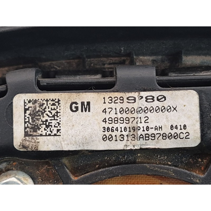 Recambio de airbag volante para opel astra j (p10) 1.7 cdti (68) referencia OEM IAM   