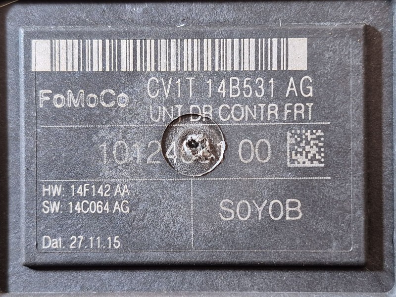 Recambio de modulo electronico para ford fiesta vi (cb1, ccn) 1.25 referencia OEM IAM CV1T14B531AG 1012469100 14C064AG