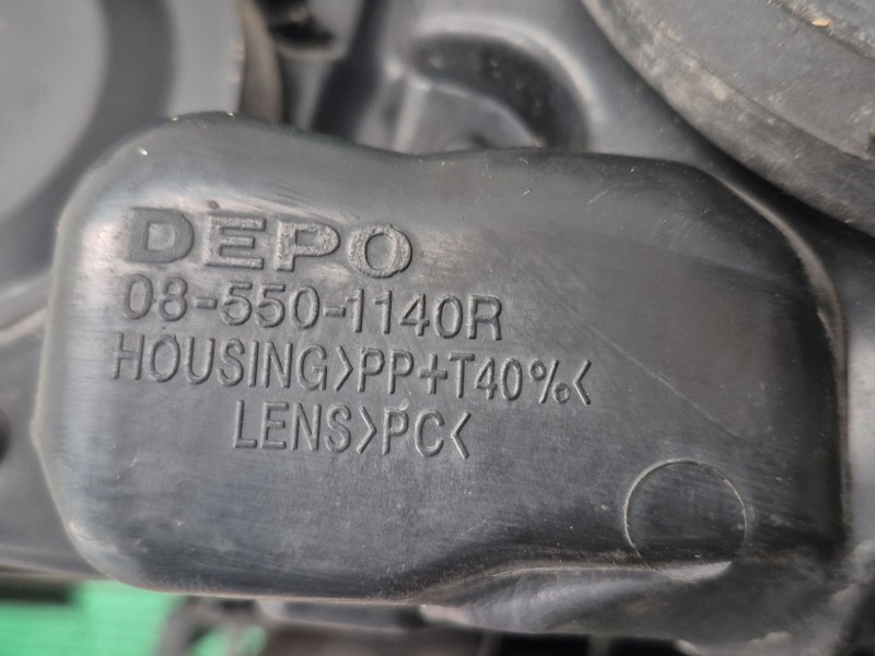 Recambio de faro derecho para peugeot 207/207+ (wa_, wc_) 1.6 hdi referencia OEM IAM 085501140R 085501140R 085501140R