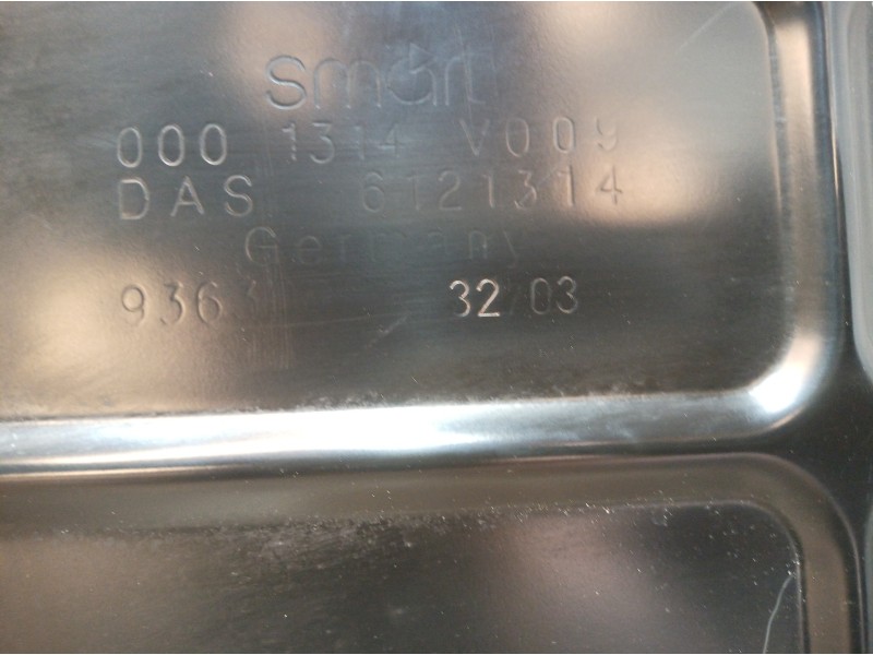 Recambio de tapa motor para smart coupe básico (45kw) referencia OEM IAM 0001314V009 0001314V009 0001314V009