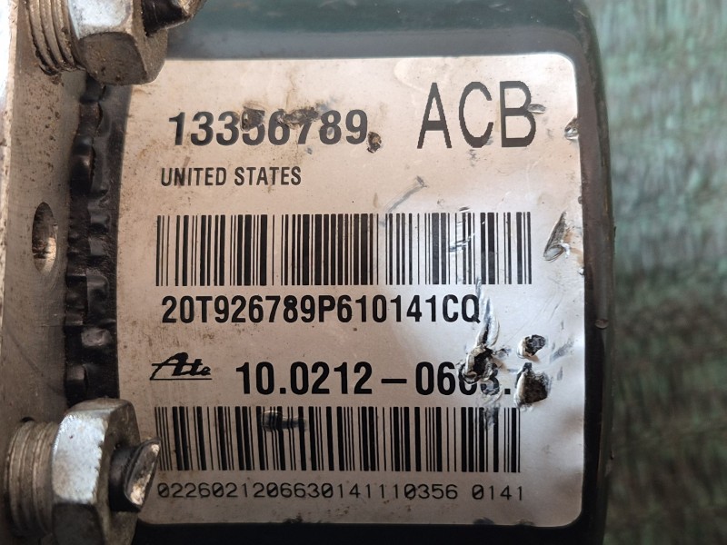 Recambio de abs para opel astra j (p10) 1.7 cdti (68) referencia OEM IAM   