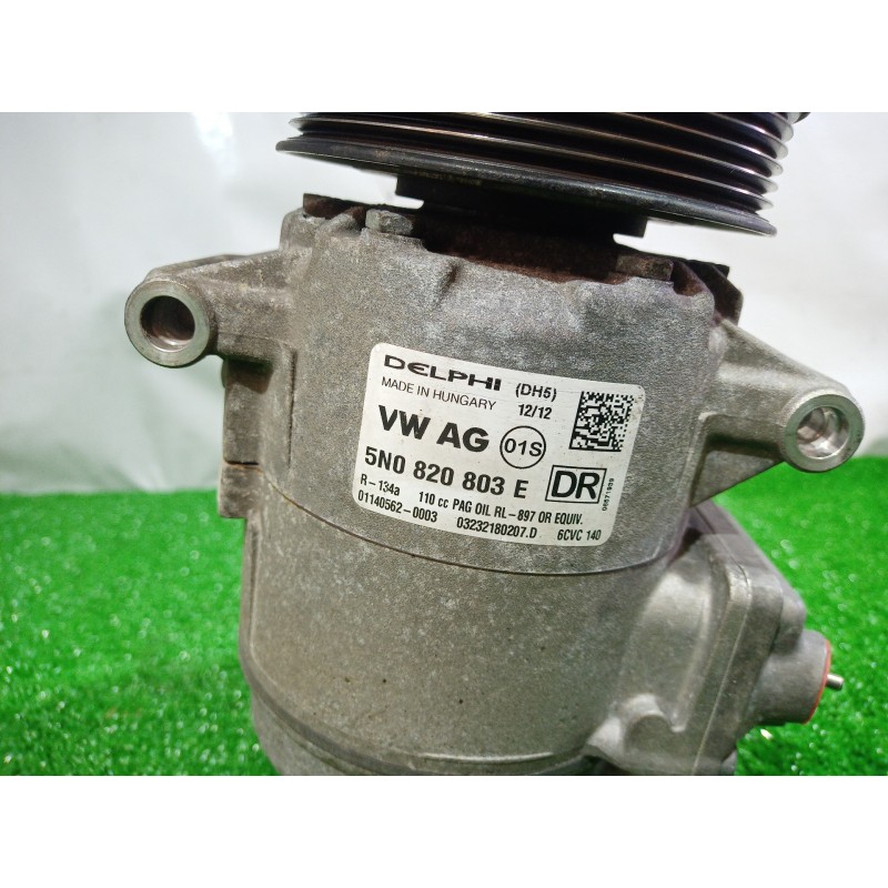 Recambio de compresor aire acondicionado para volkswagen passat lim. (362) exclusive bluemotion referencia OEM IAM 5N0820803E 5N