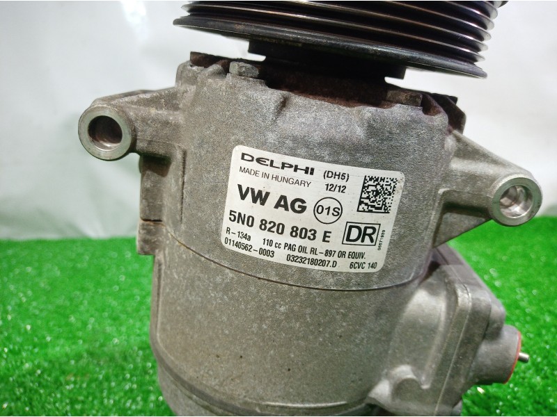 Recambio de compresor aire acondicionado para volkswagen passat lim. (362) exclusive bluemotion referencia OEM IAM 5N0820803E 5N
