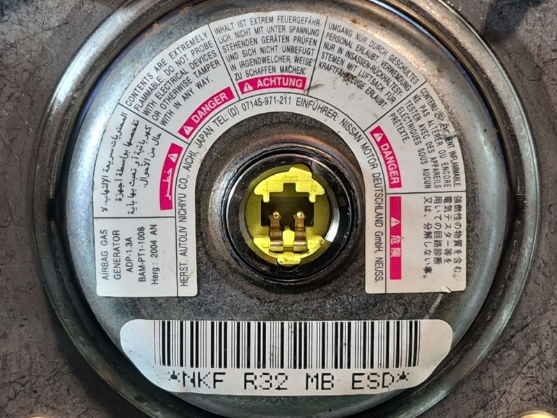 Recambio de airbag volante para nissan x-trail i (t30) 2.2 dci referencia OEM IAM   